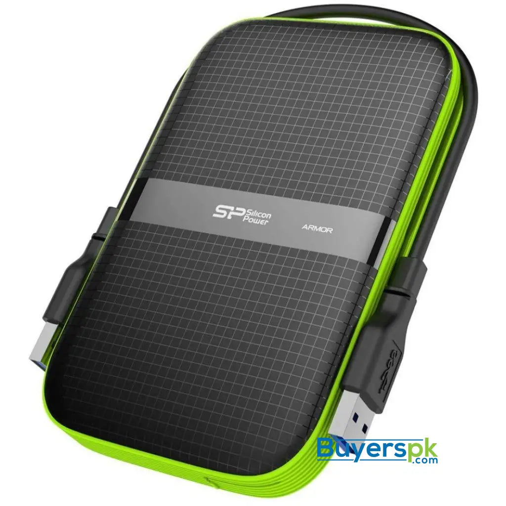 Silicon Power 4TB USB-C USB 3.0 Rugged Portable External Hard Drive Armor A60 - Hard Drive Silicon Power 4TB USB-C USB 3.0 Rugged Portable External Hard Drive Armor A60 - Hard Drive